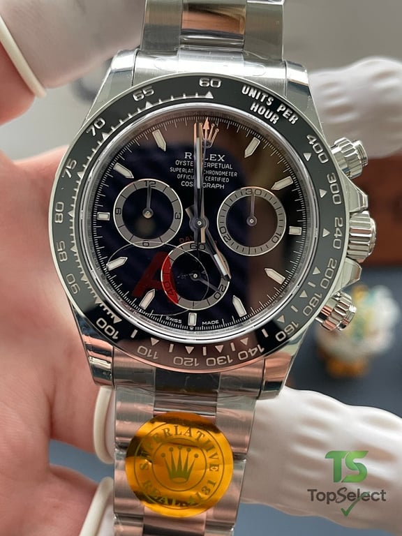Rolex Cosmograph Daytona Black Dial Steel - 8
