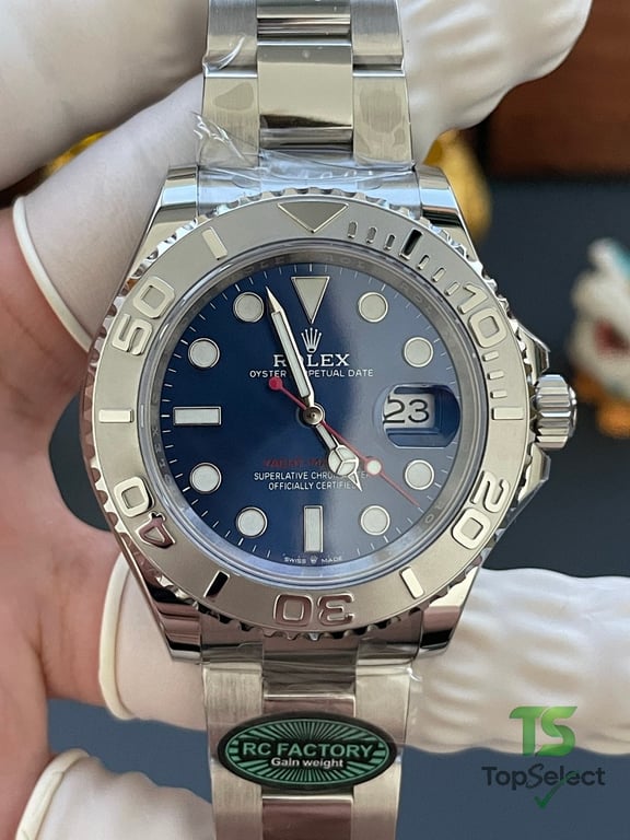 Rolex Yacht-Master Blue Dial Silver - 14