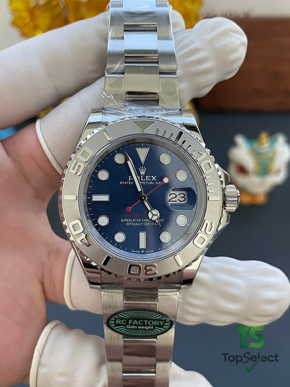 Rolex Yacht-Master Blue Dial Silver - 15