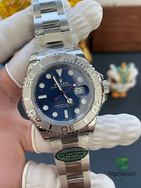 Rolex Yacht-Master Blue Dial Silver - 18