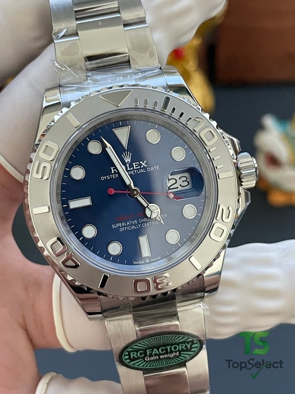 Rolex Yacht-Master Blue Dial Silver - 19