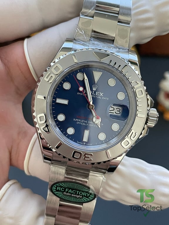 Rolex Yacht-Master Blue Dial Silver - 22