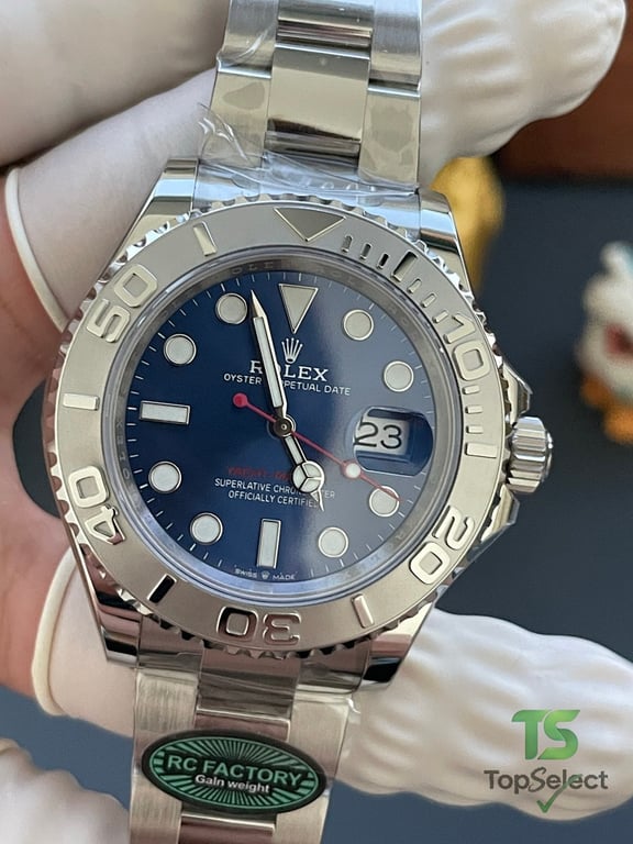 Rolex Yacht-Master Blue Dial Silver - 9
