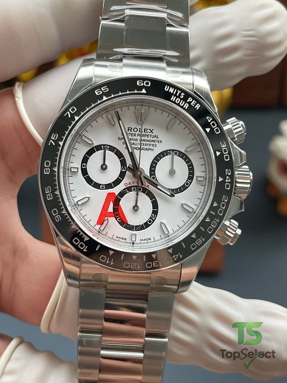 Rolex Cosmograph Daytona Panda White Dial - 12