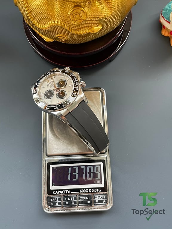 Rolex Cosmograph Daytona Silver Dial Black Rubber - 9