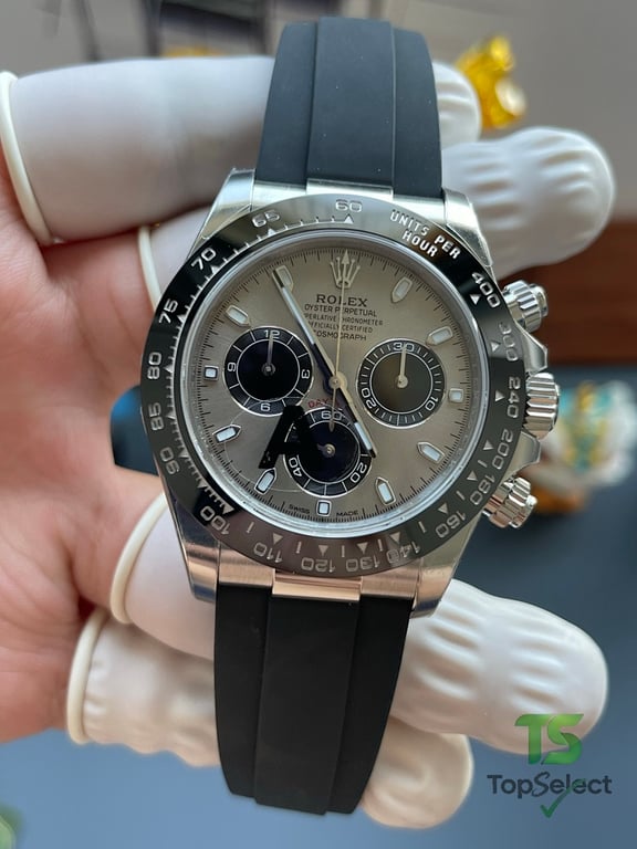 Rolex Cosmograph Daytona Grey Dial Oysterflex - 13