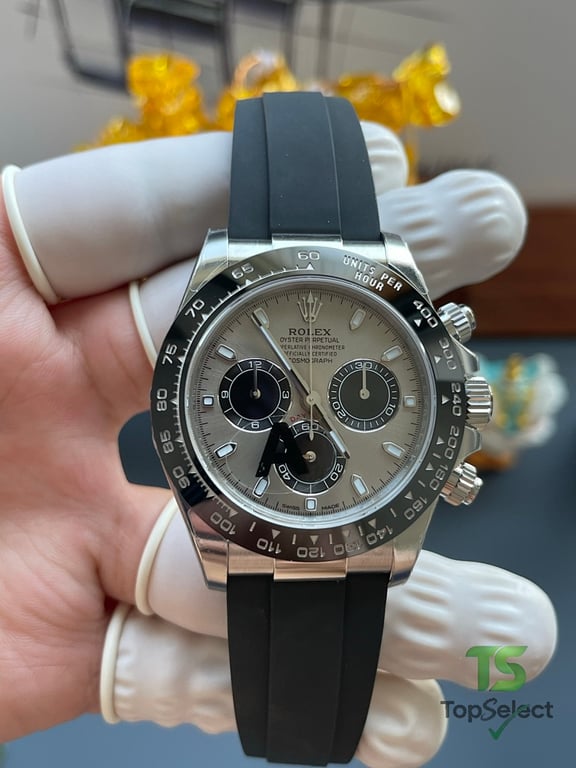 Rolex Cosmograph Daytona Grey Dial Oysterflex - 17