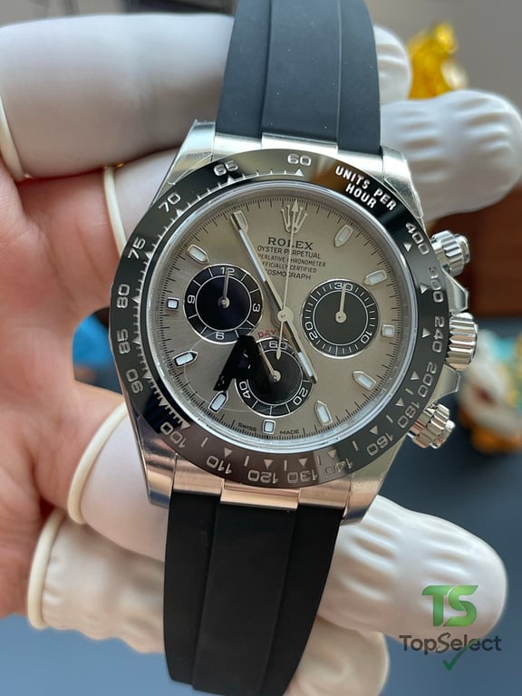Rolex Cosmograph Daytona Grey Dial Oysterflex - 3