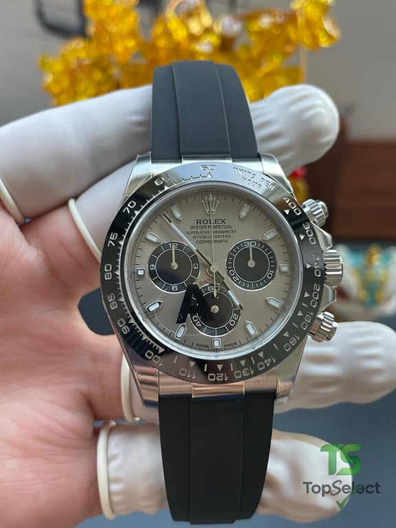 Rolex Cosmograph Daytona Grey Dial Oysterflex - 4