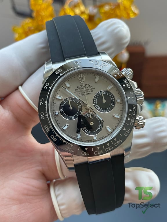 Rolex Cosmograph Daytona Grey Dial Oysterflex - 6
