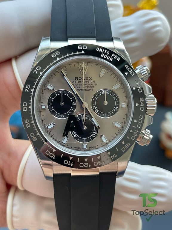 Rolex Cosmograph Daytona Grey Dial Oysterflex - 7