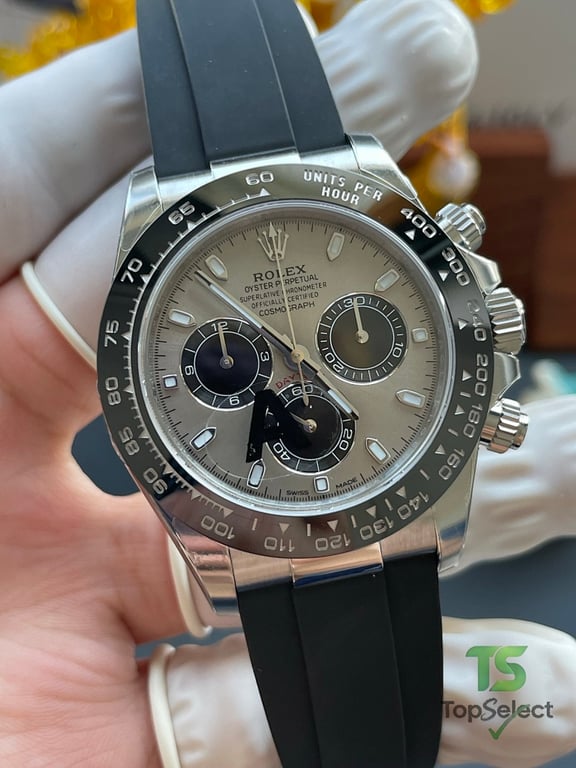Rolex Cosmograph Daytona Grey Dial Oysterflex - 8