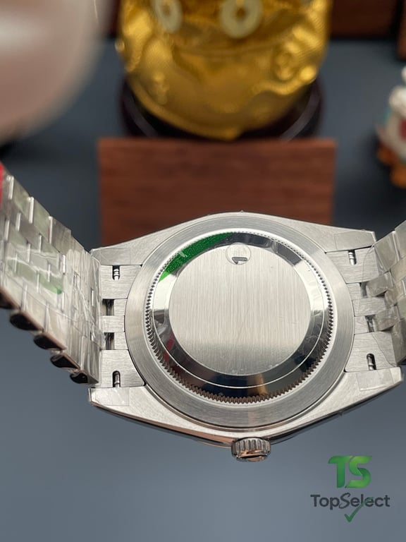 Rolex Datejust Green Dial Silver - 7