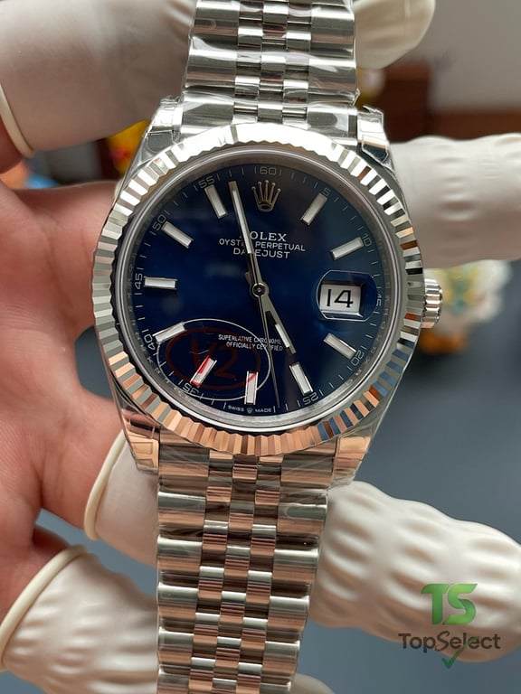 Rolex Datejust Blue Dial Jubilee - 21