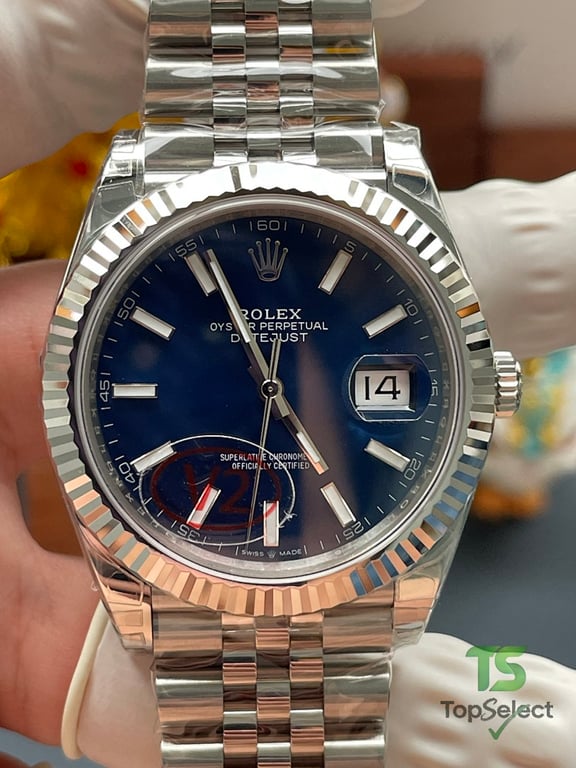 Rolex Datejust Blue Dial Jubilee - 22