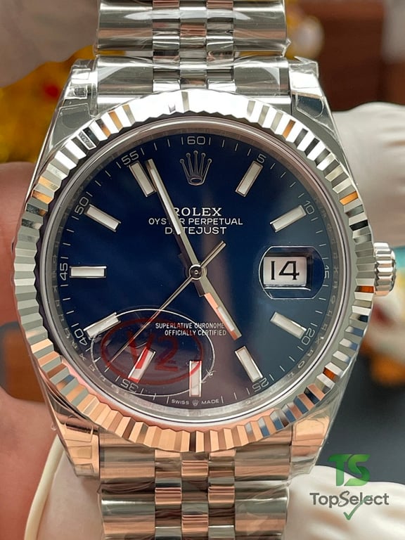 Rolex Datejust Blue Dial Jubilee - 23