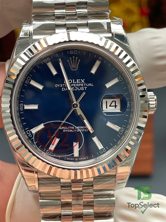 Rolex Datejust Blue Dial Jubilee - 25