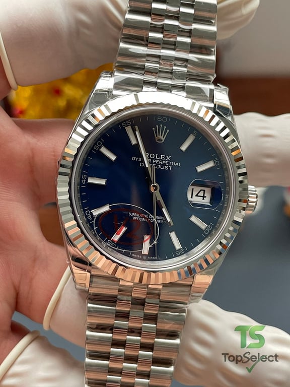Rolex Datejust Blue Dial Jubilee - 26