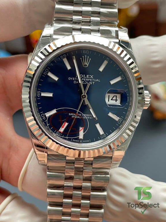 Rolex Datejust Blue Dial Jubilee - 27