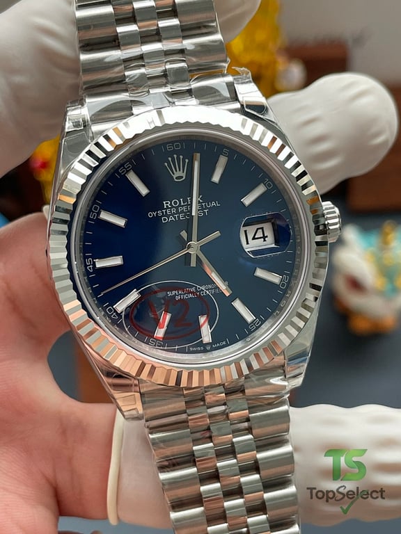 Rolex Datejust Blue Dial Jubilee - 29