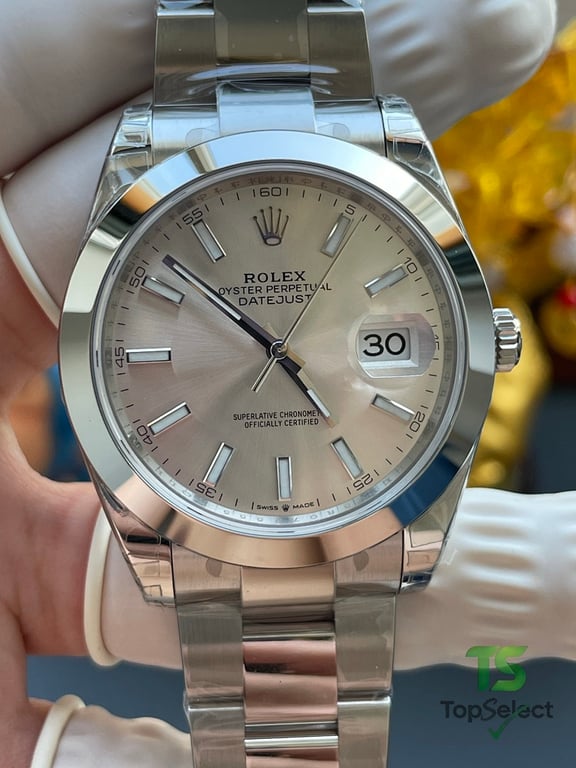 Rolex Datejust Silver Dial Oyster Bracelet - 11