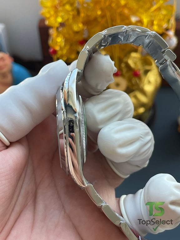 Rolex Datejust Silver Dial Oyster Bracelet - 9
