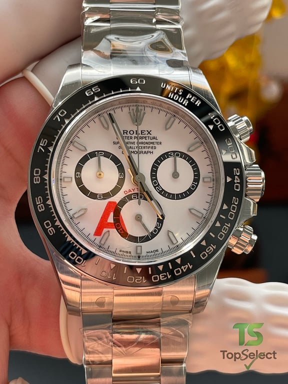 Rolex Cosmograph Daytona Panda White Dial - 8