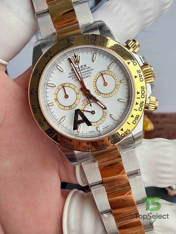 Rolex Daytona 4131 Two-Tone White Dial - 12