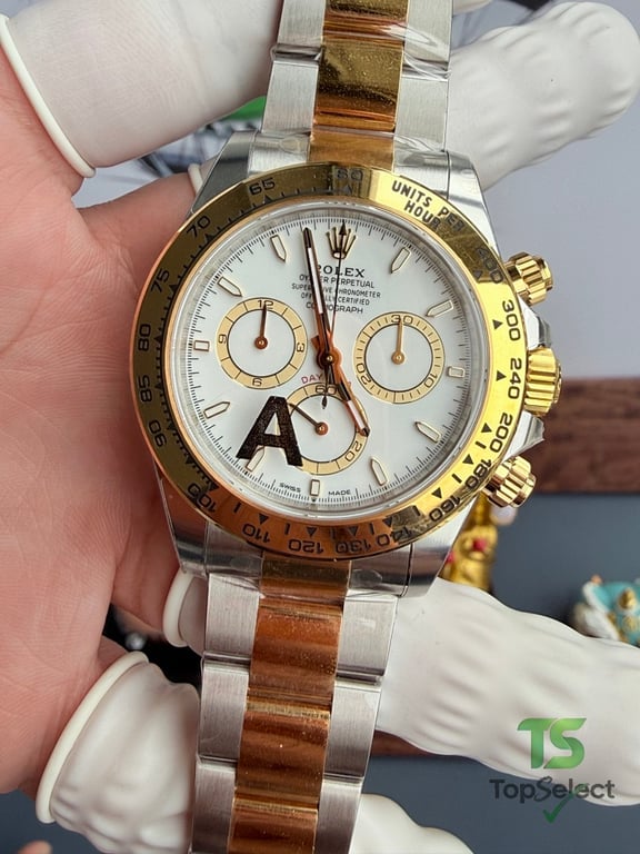 Rolex Daytona 4131 Two-Tone White Dial - 15