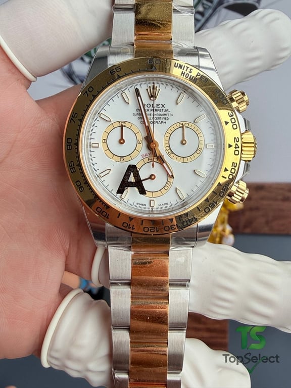 Rolex Daytona 4131 Two-Tone White Dial - 17