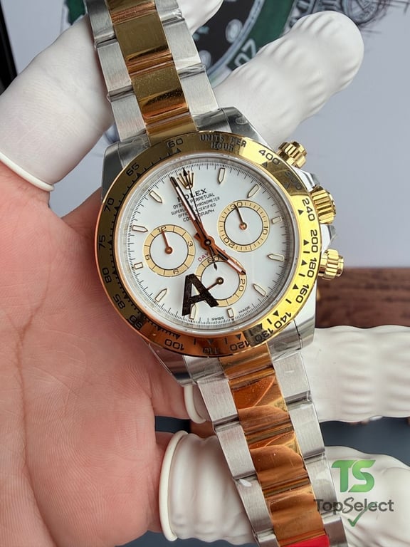 Rolex Daytona 4131 Two-Tone White Dial - 19