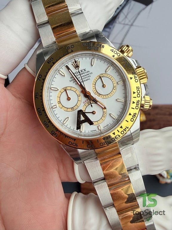 Rolex Daytona 4131 Two-Tone White Dial - 20