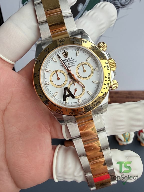 Rolex Daytona 4131 Two-Tone White Dial - 7