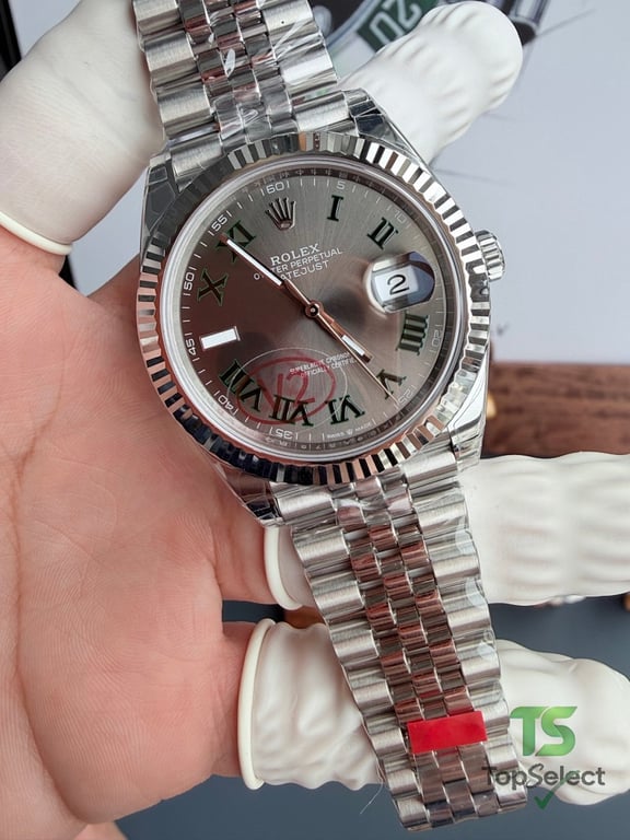 Rolex Datejust Wimbledon Dial Grey - 12