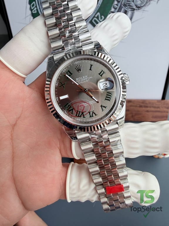 Rolex Datejust Wimbledon Dial Grey - 13