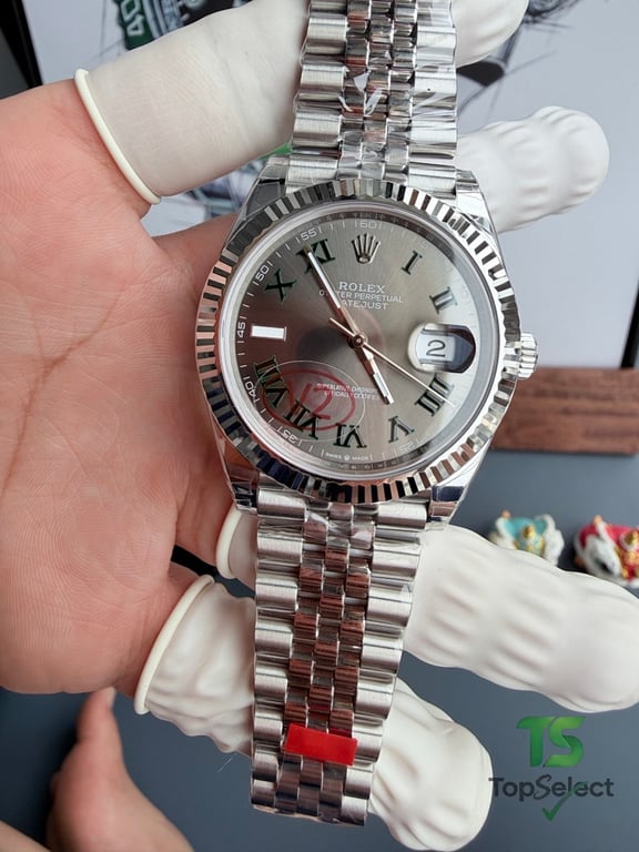 Rolex Datejust Wimbledon Dial Grey - 14