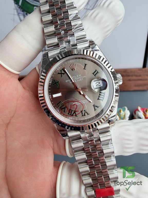 Rolex Datejust Wimbledon Dial Grey - 17