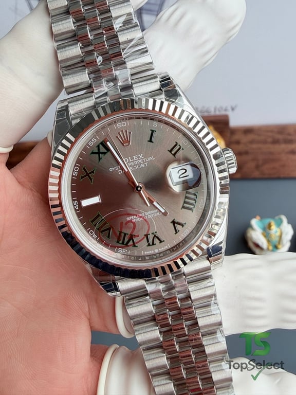 Rolex Datejust Wimbledon Dial Grey - 5