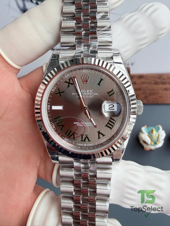 Rolex Datejust Wimbledon Dial Grey - 8