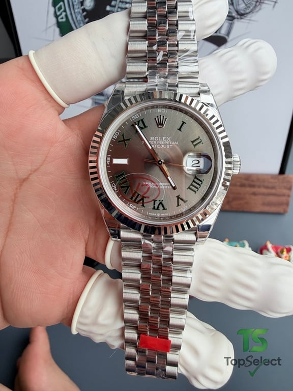 Rolex Datejust Wimbledon Dial Grey - 10