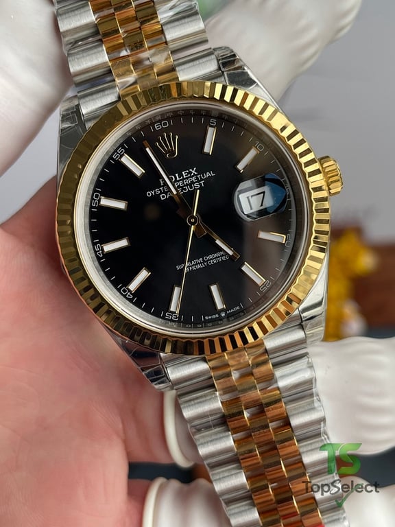 Rolex Datejust 41 Black Dial Two-Tone - 2