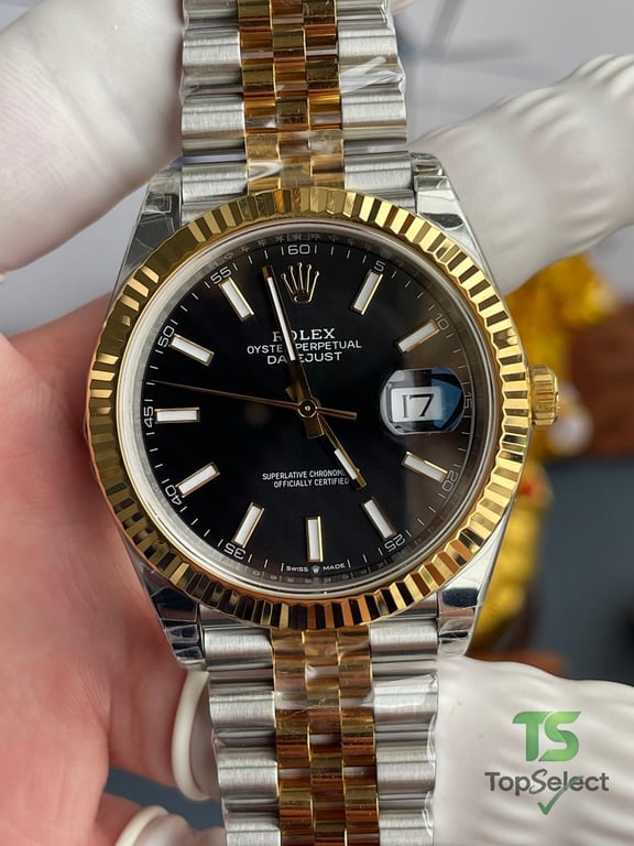 Rolex Datejust 41 Black Dial Two-Tone - 11