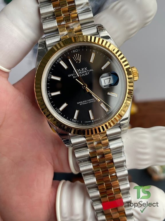 Rolex Datejust 41 Black Dial Two-Tone - 12