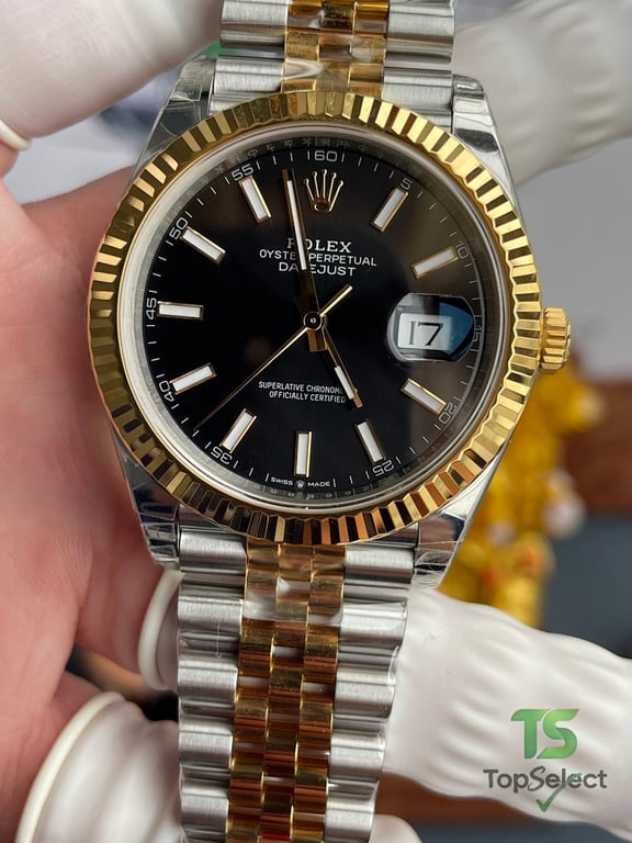 Rolex Datejust 41 Black Dial Two-Tone - 3