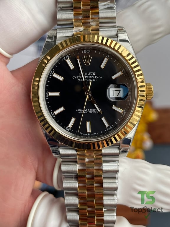 Rolex Datejust 41 Black Dial Two-Tone - 9