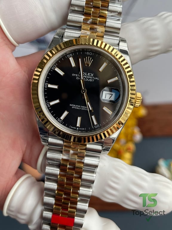 Rolex Datejust 41 Black Dial Two-Tone - 10