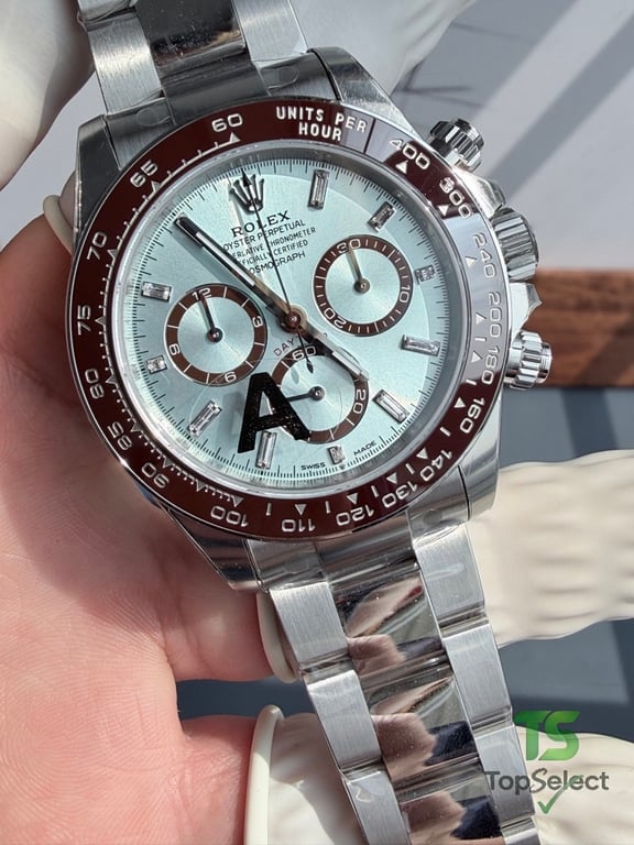 Rolex Cosmograph Daytona Ice Blue Diamond Dial - 5