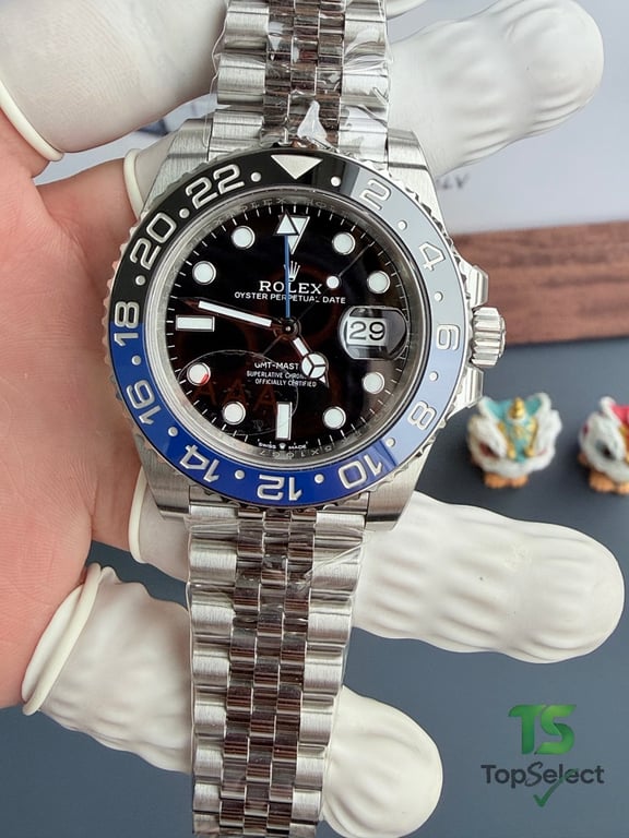Rolex GMT-Master II Blue Black Bezel Jubilee - 10