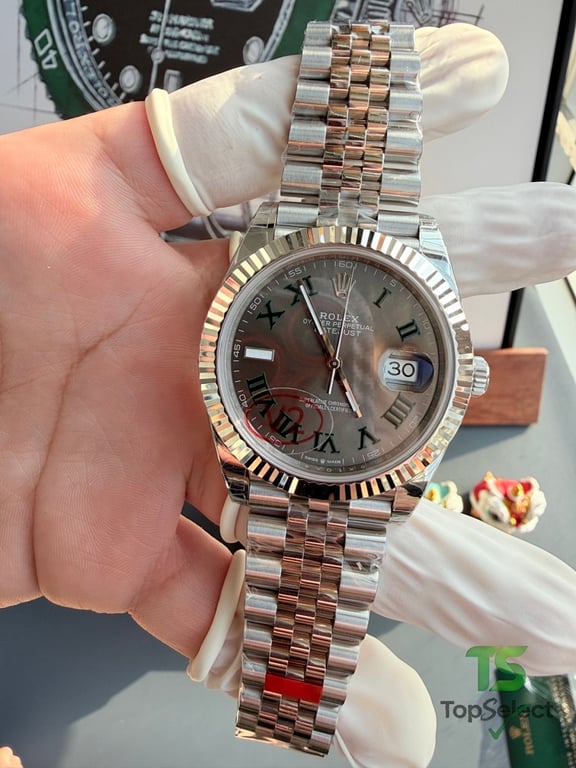 Rolex Datejust Wimbledon Dial Jubilee - 9