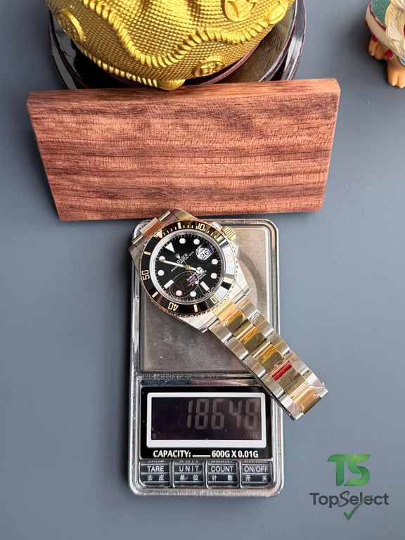 Rolex Submarine Date Two-Tone Black Dial - 3